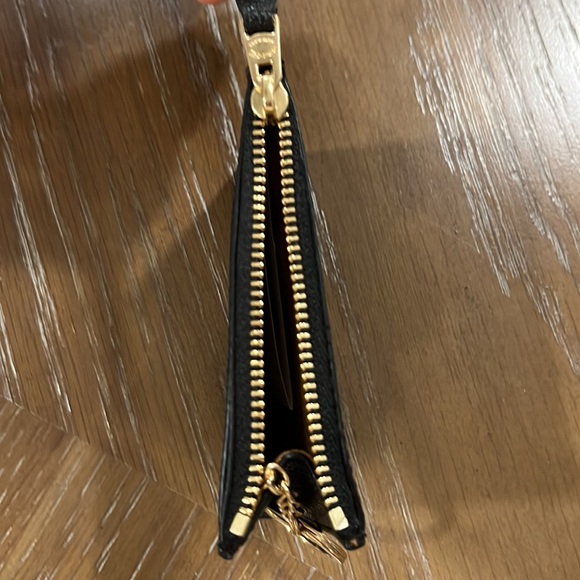 COACH Mini Skinny ID Case Card Coin Key Slit Wallet F88250 BLACK - Picture 12 of 12